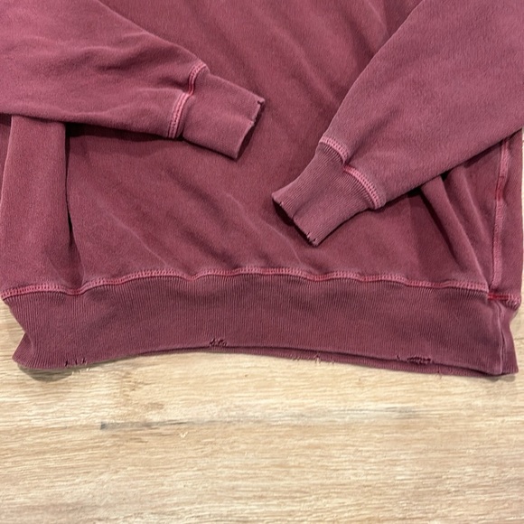 THE GREAT. Maroon Lounge Set - Picture 2 of 6